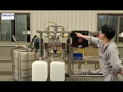 5L-20L Two lances semi-auto liquid filling machine