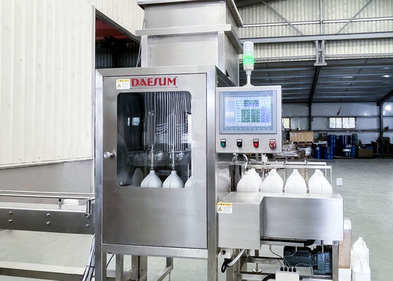 Four Nozzles Jerrycan Filling Machine
