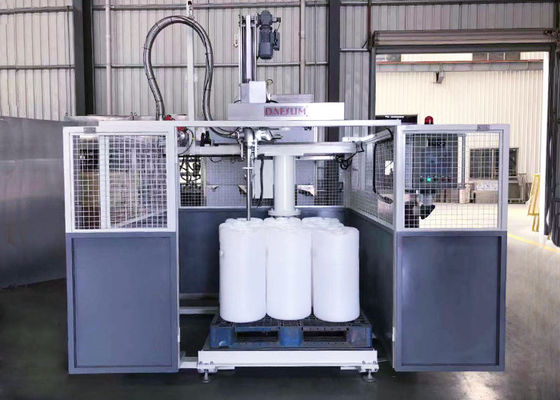 25L/60L/200L/IBC Visual Positioning Auto Pallet  Filling Machine With Fence