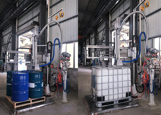 200L/IBC Semi Auto Manual Positioning Ex-Proof Liquid Pallet Filling Machine