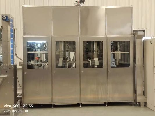 PLC Control System Fully Automatic  Corrosive Liquid Filling Machine 2500kg Capacity And Precise Filling Needs