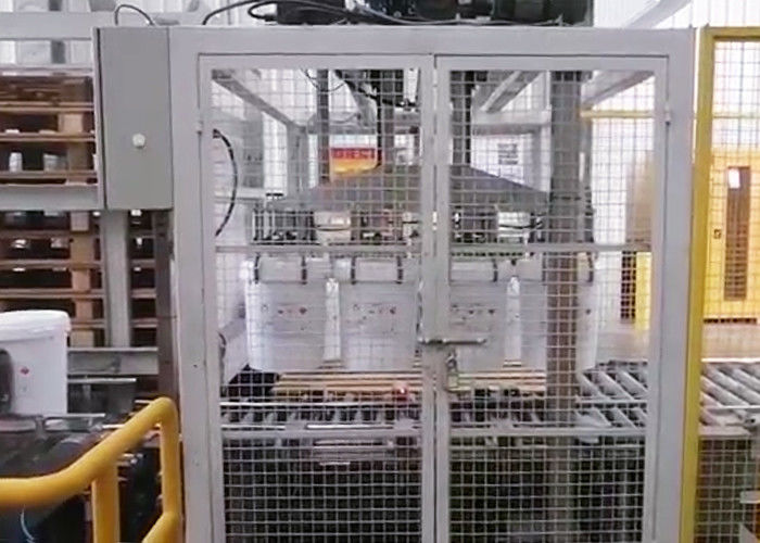 Fully Automatic Pail Palletizer