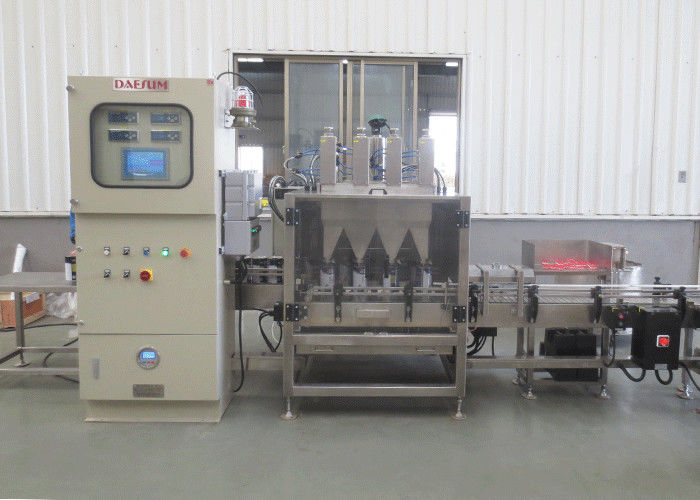 1-5L Four Nozzles Ex-Proof  Liquid Tin Filling Machine