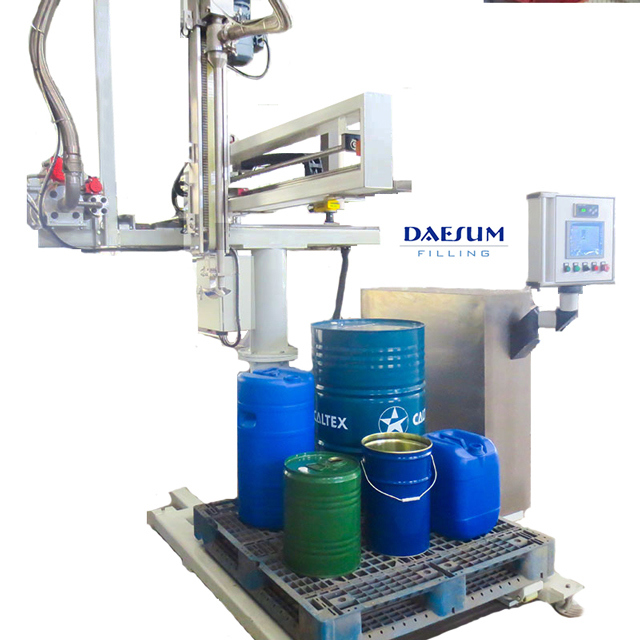Automatic Electric Visual Type Pallet Filling Machine for Beverage & Chemicals with 220V 415V 440V Power Options