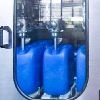 5-40L PLC Controlled Plastic Barrel Jerrycan Small Hole Automatic Liquid Machine Chemical Cleaning Honey Oil Gear Motor Bottle