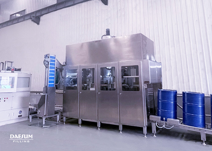 Fully  Operation System Automatic Drum Alcohol Filling Machine With PLC Control And Customizable Settings